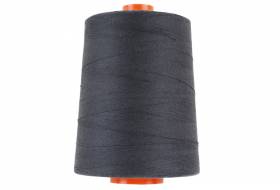 AMANN Sewing thread 50 water repellent 5000 meters charcoal, 5-PACK