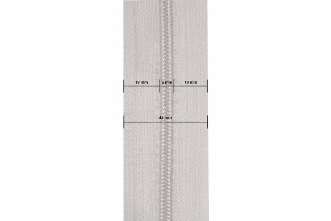 YKK rits 6 mm 2-weg niet deelbaar bruin